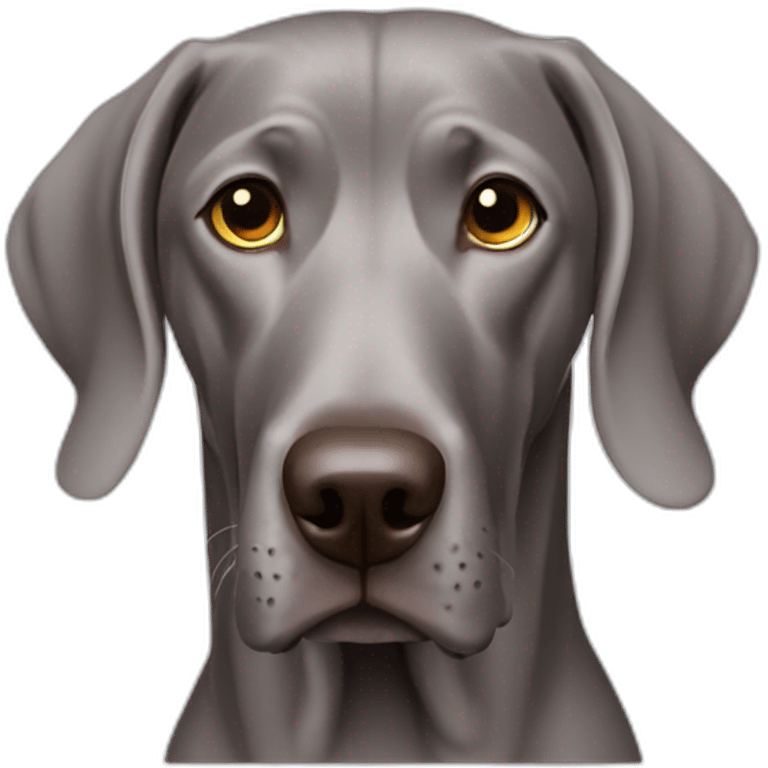 Weimaraner-dog emoji