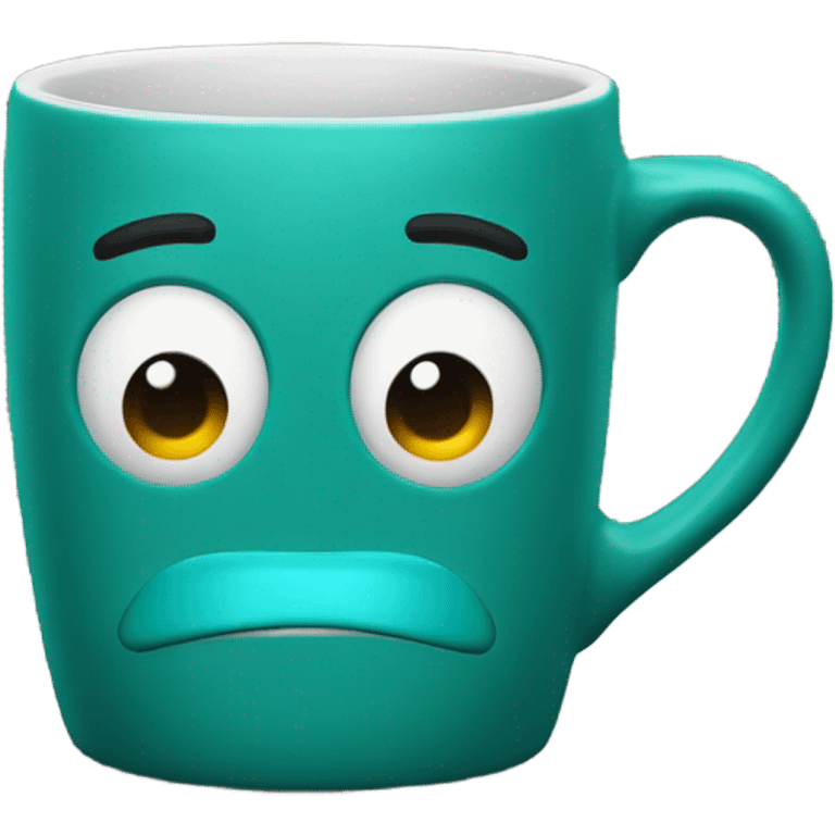 teal mug emoji