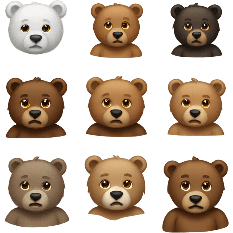 Makes bears emoji