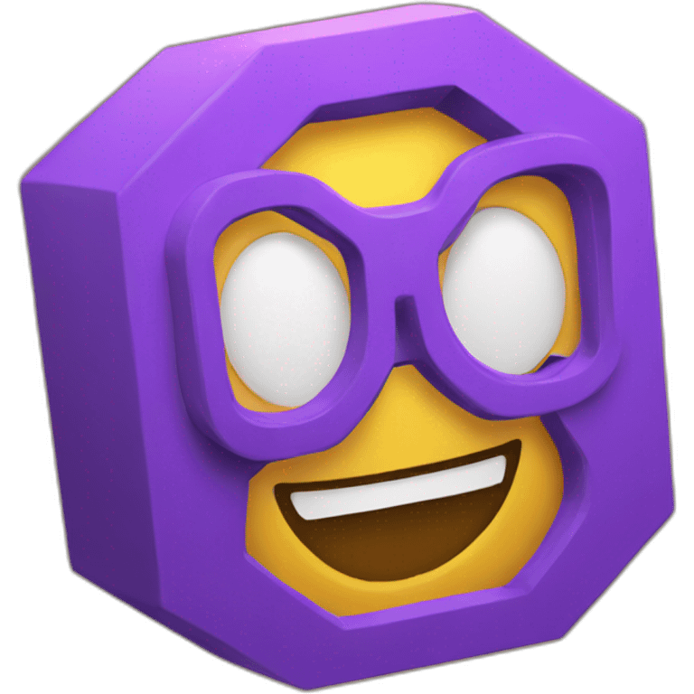 twitch logo 3d emoji