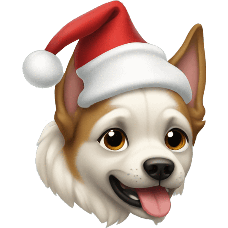 PERRO NAVIDAD emoji