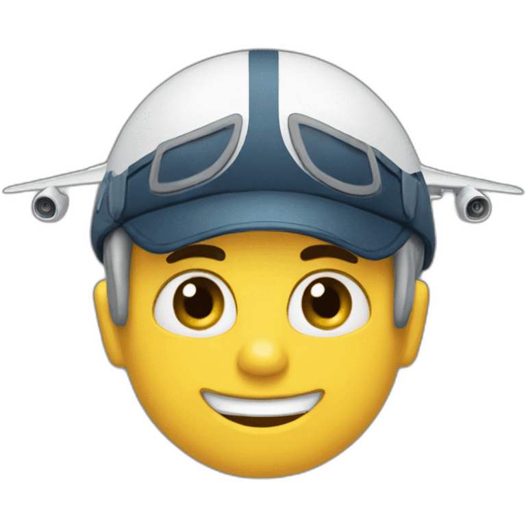 Aviation foolish emoji