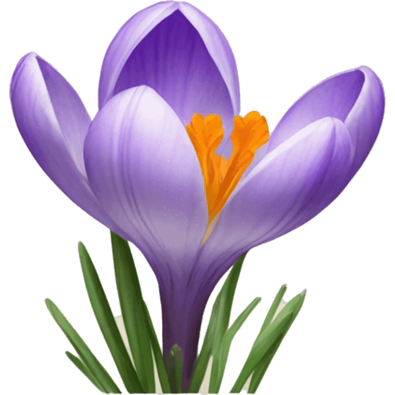 Crocus emoji