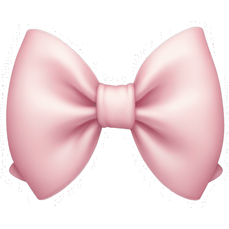 Light pink bow emoji