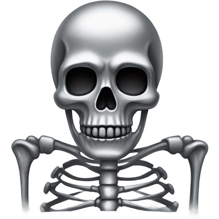 Chrome skeleton  emoji