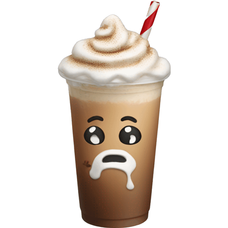 And Christmas iced latte emoji