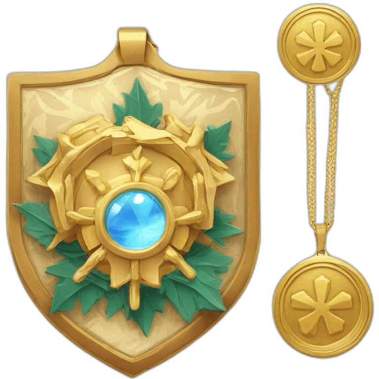 badge, medal, book, paper, scroll, new year, snowflake, pokemon, picture emoji