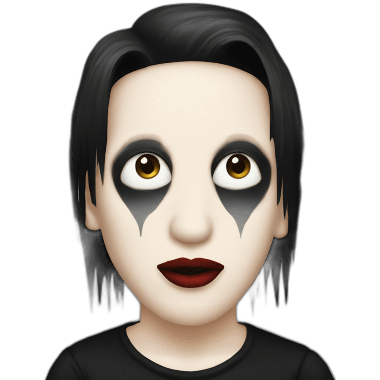 marilyn manson emoji