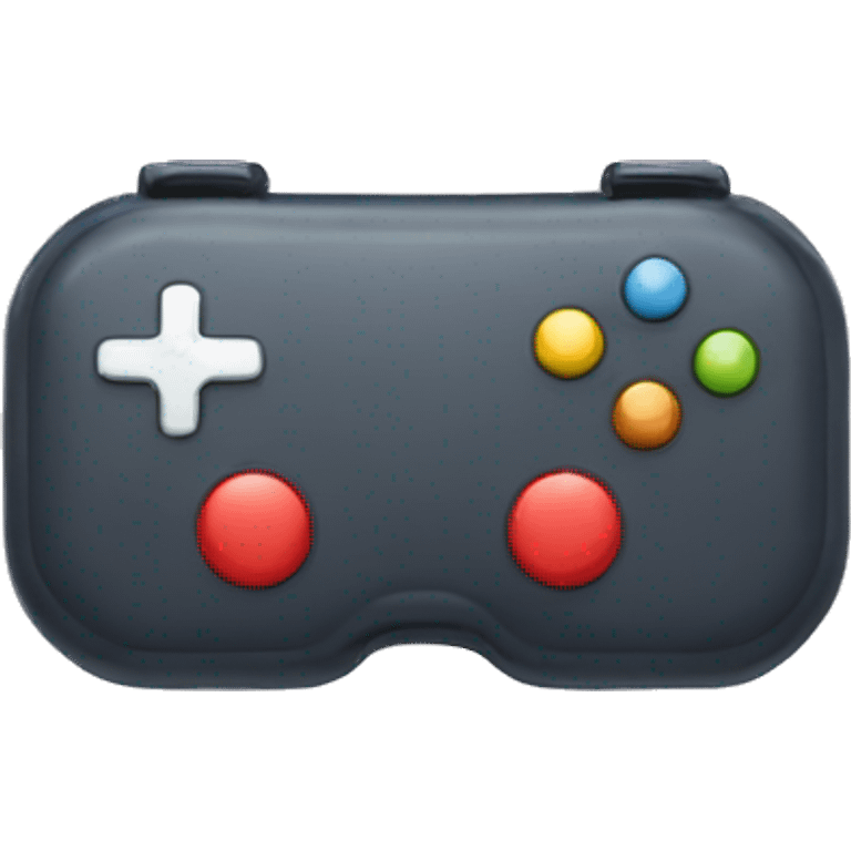 Console de jeux portable dans une main  emoji