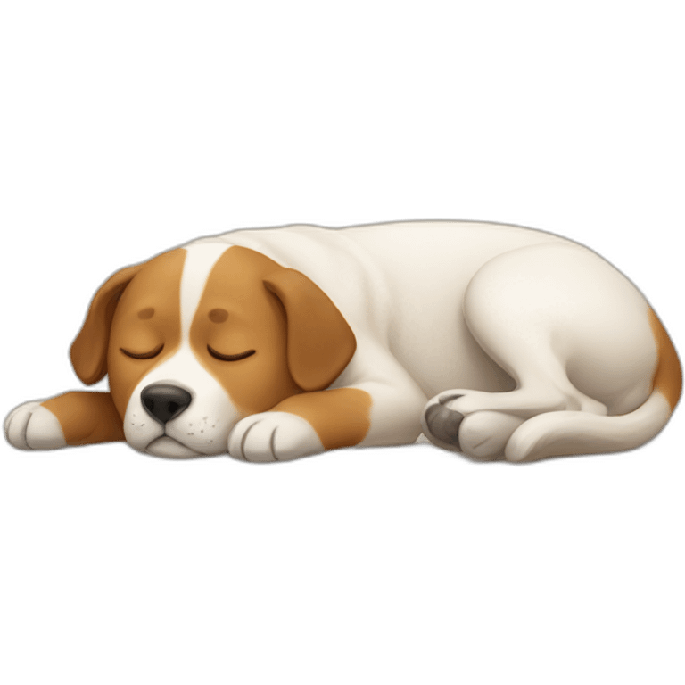 dog sleeping emoji