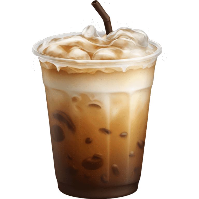 Iced coffe emoji