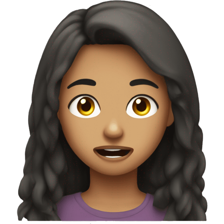 Bratty teenager  emoji