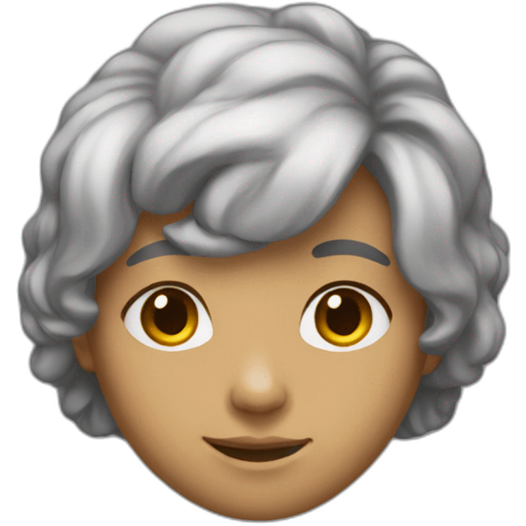 Adolescente gênée emoji