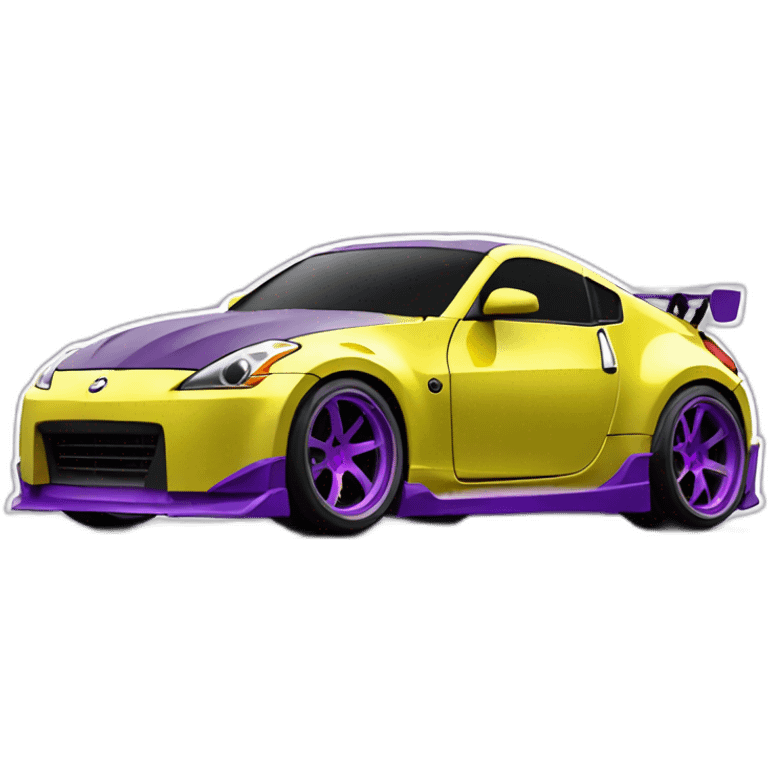 350z drift tuning purpel emoji