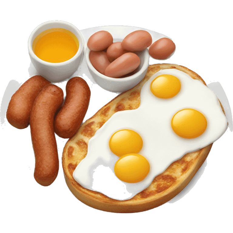 english breakfast emoji