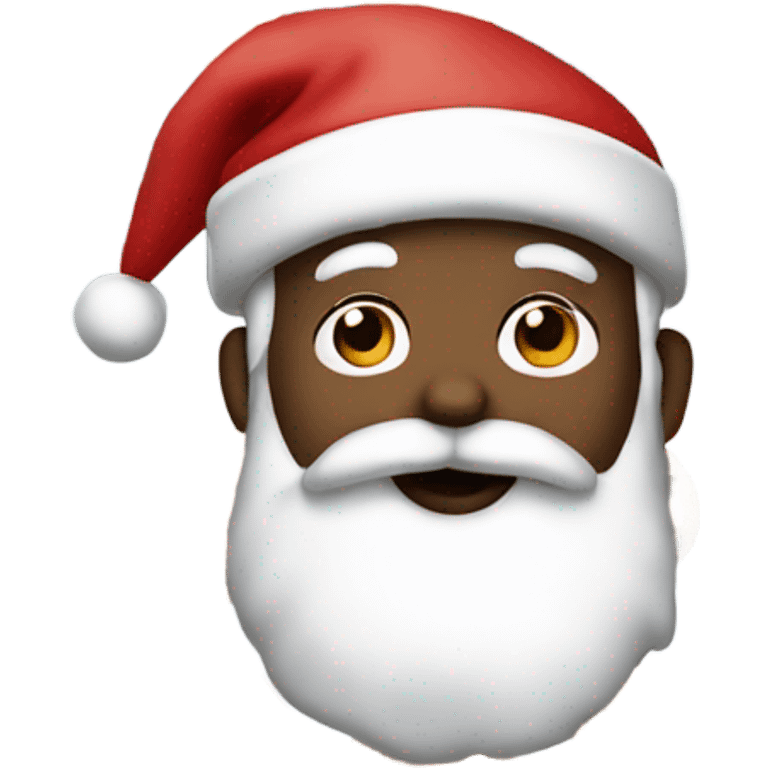 santa with cookies emoji