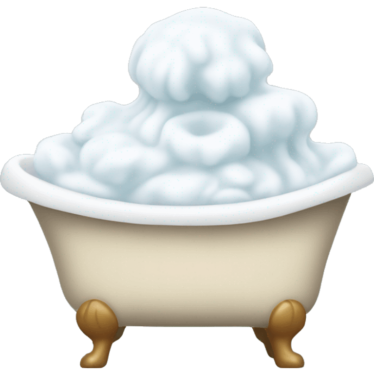 bath foam emoji