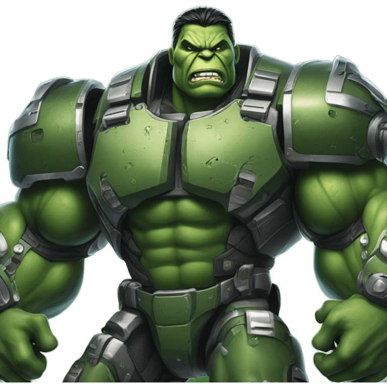 War machine fighting hulk emoji