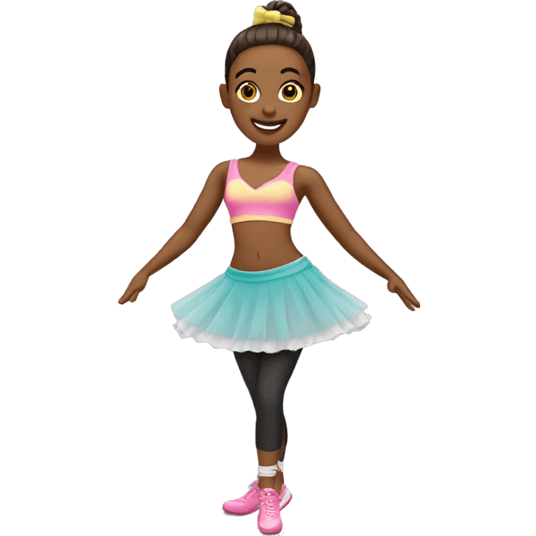 Bailarina de zumba emoji