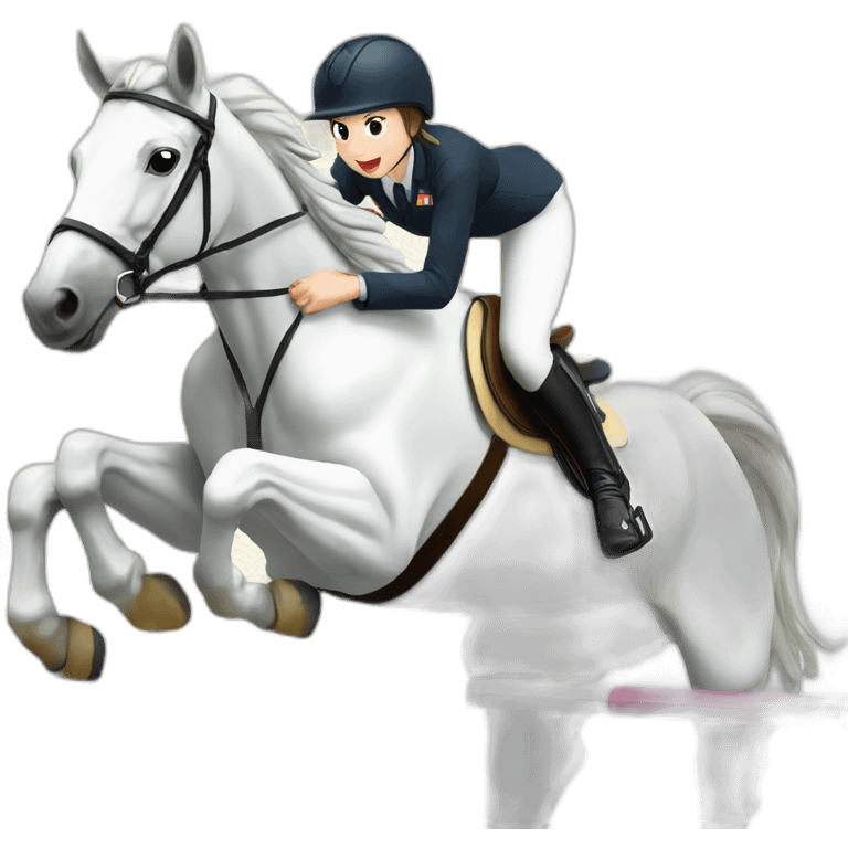 white-hourse-with-olympics-jumping-compelition-rider—japanese-girl emoji