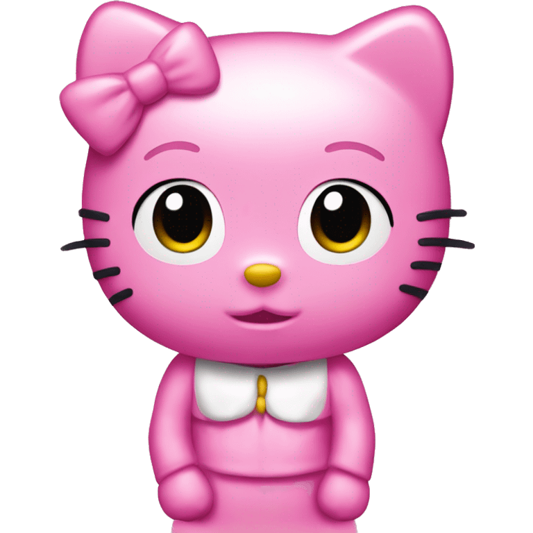 hello kitty pink emoji