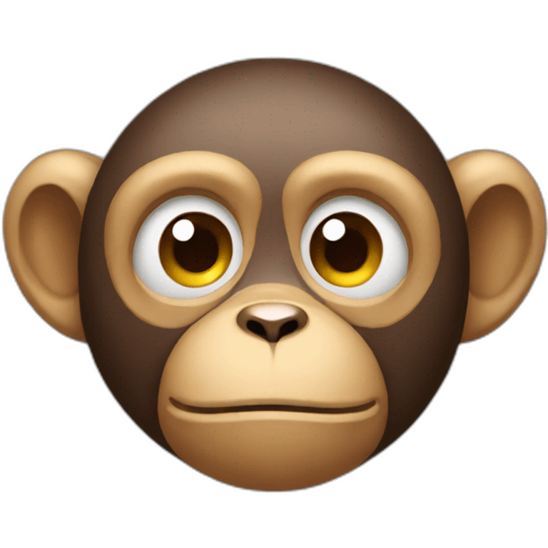 Monkey sad face emoji