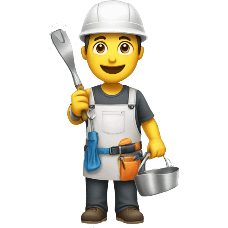 repair specialist repairing a kitchen emoji