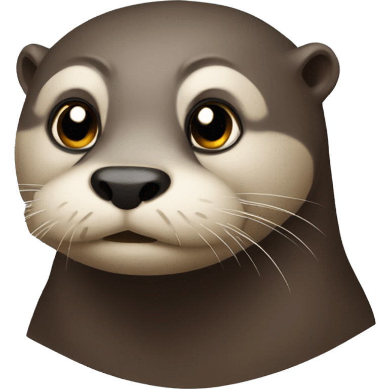 Otter that is suspicious  emoji