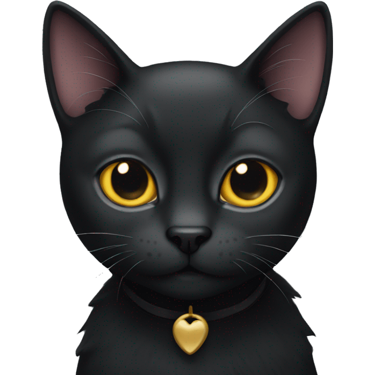 Black cat emoji