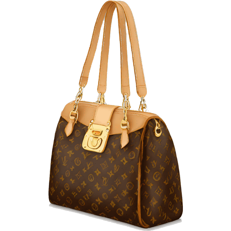 Louis Vuitton hand bag emoji