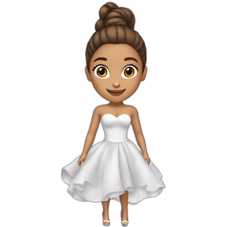 Ariana grande en tenue de soiree  emoji