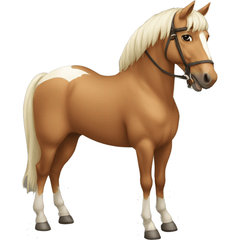 Caballo feliz emoji