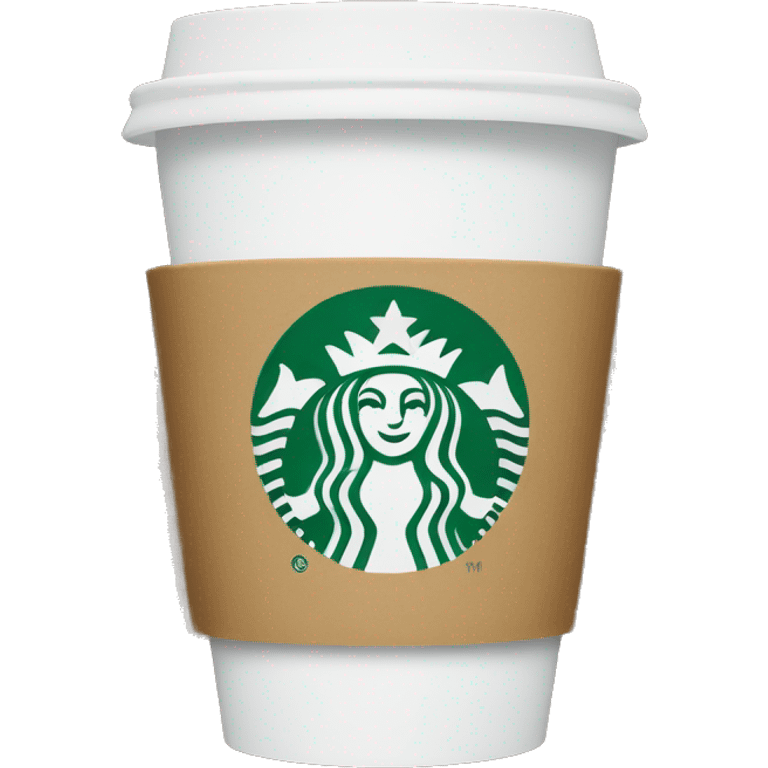 Starbucks cup emoji