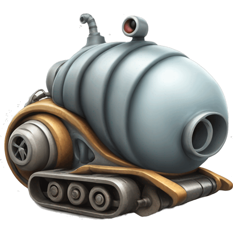 turbo the snail with an engine emoji