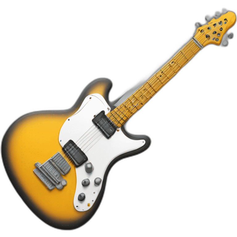 Guitare électrique emoji