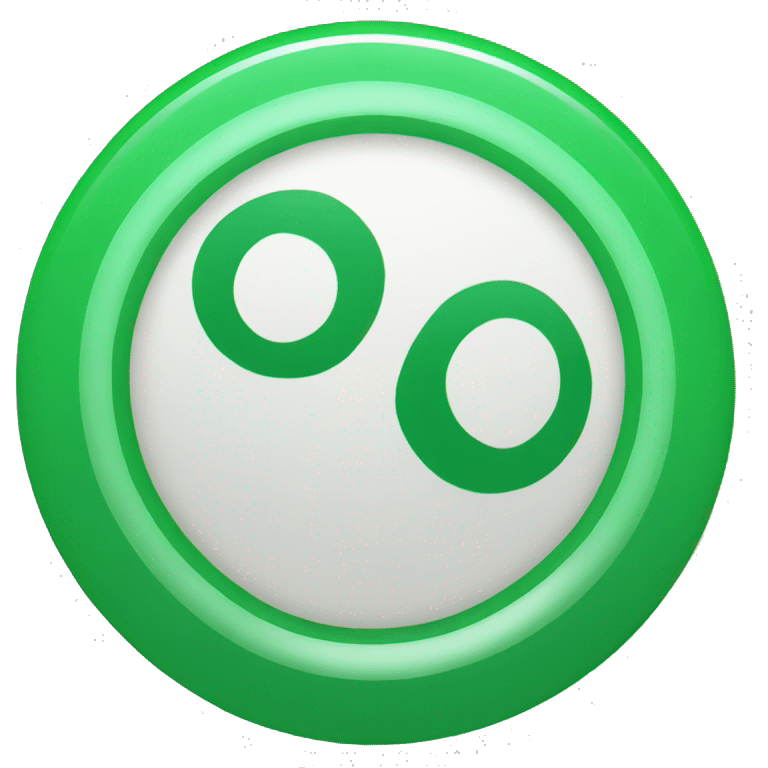 green circle emoji