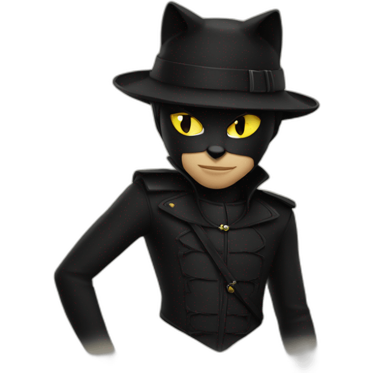 chat noir emoji