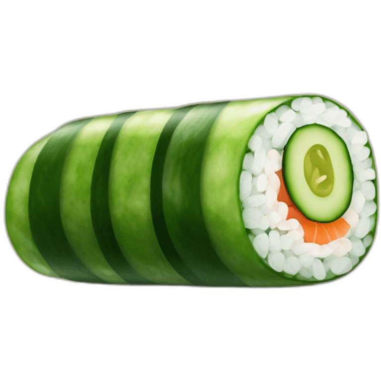 Cucumber Maki Sushi emoji