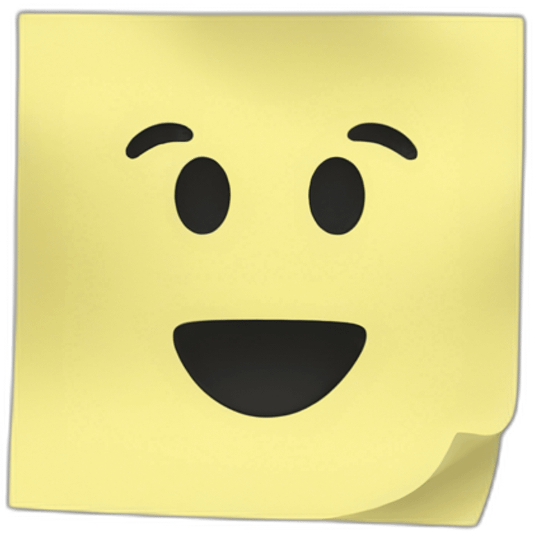 post it note emoji