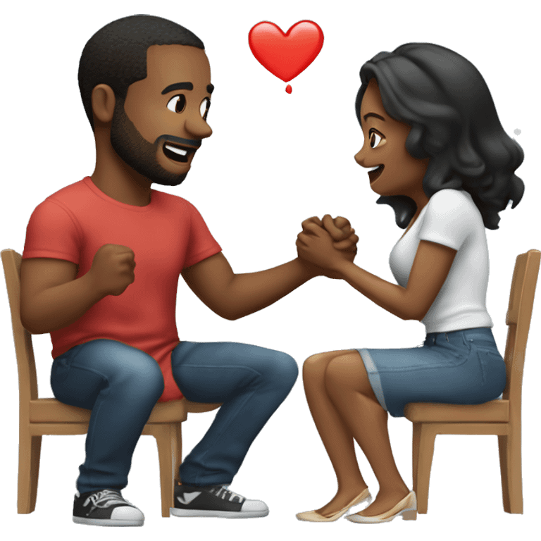 the guy got down on one knee and proposed to his girlfriend
 emoji