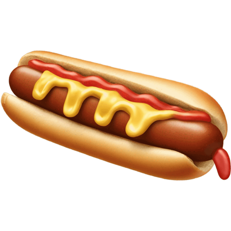 Hotdog with lega emoji