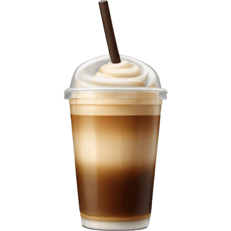 Ice coffee emoji