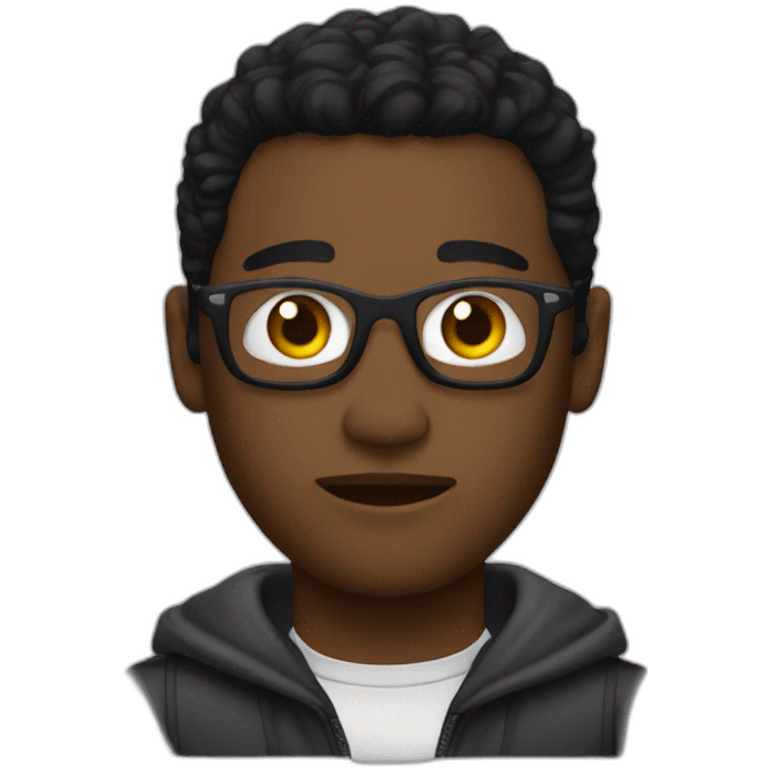 Yomi denzel en costume emoji