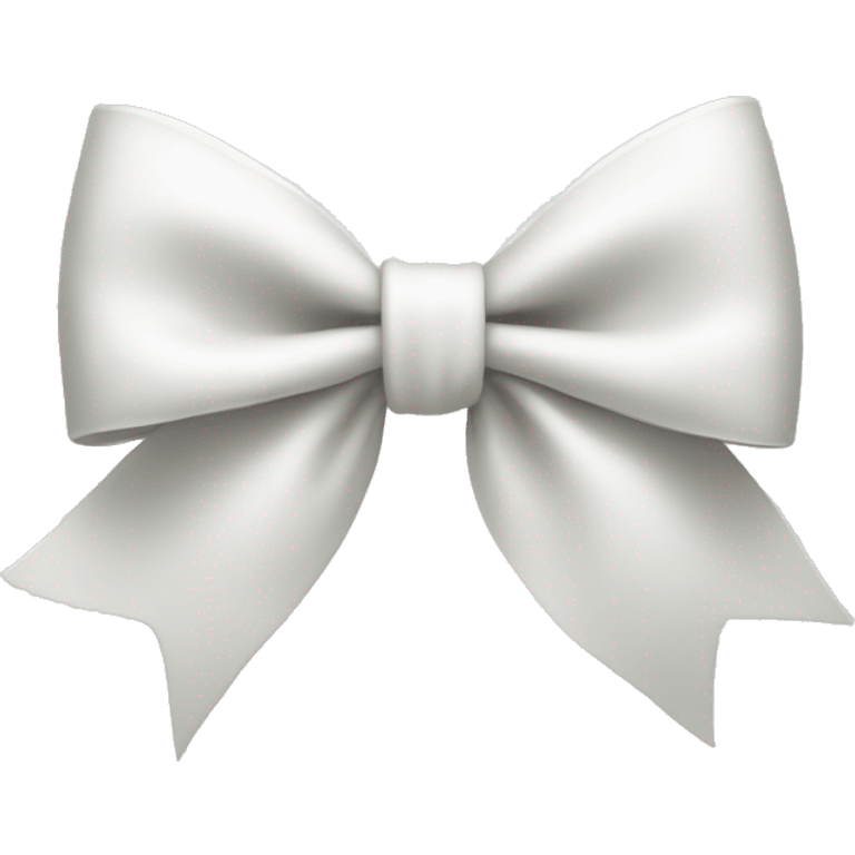 white bow emoji