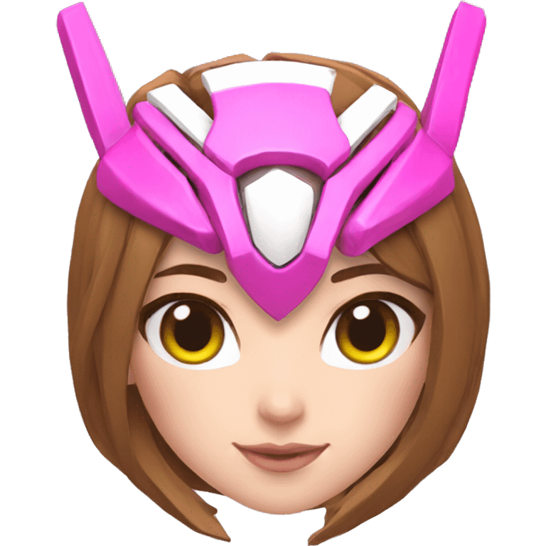 Overwatch D.Va Logo emoji