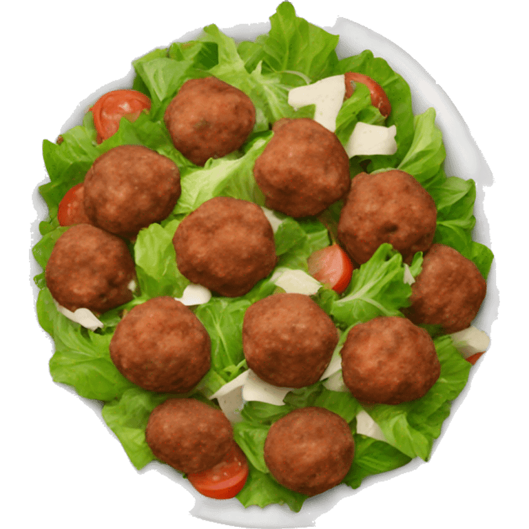 meatball salad emoji