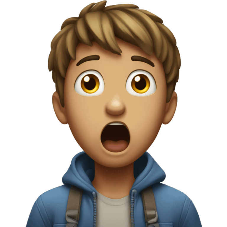 shocked boy emoji