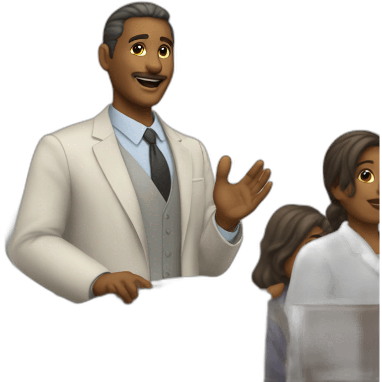 Jehovah’s witnesses preaching emoji