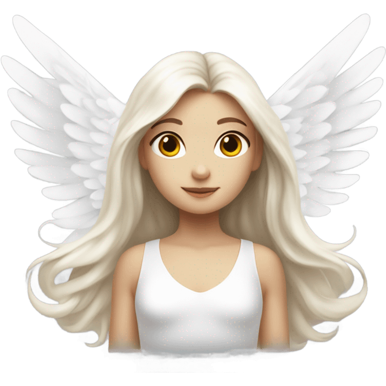 Angel girl emoji