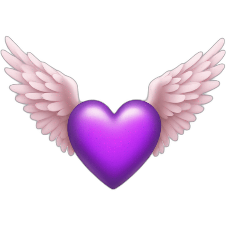 Heart with wings emoji